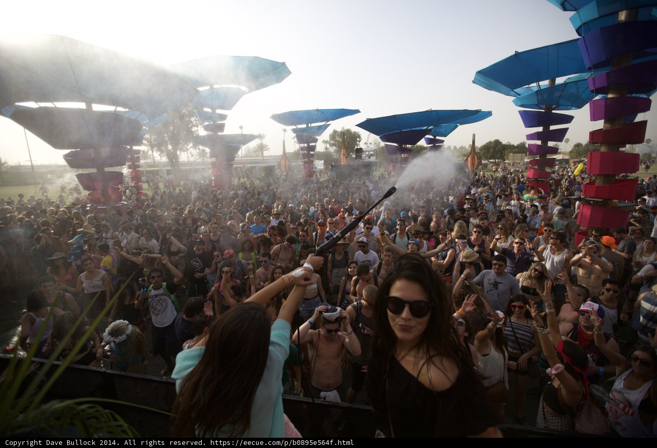 Smoke Filled Fun at Coachella Music Festival