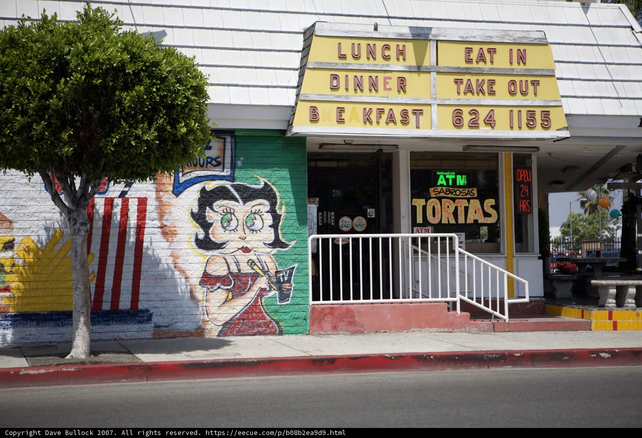 Lunch and Dinner at the Graffiti-Adorned Restaurant