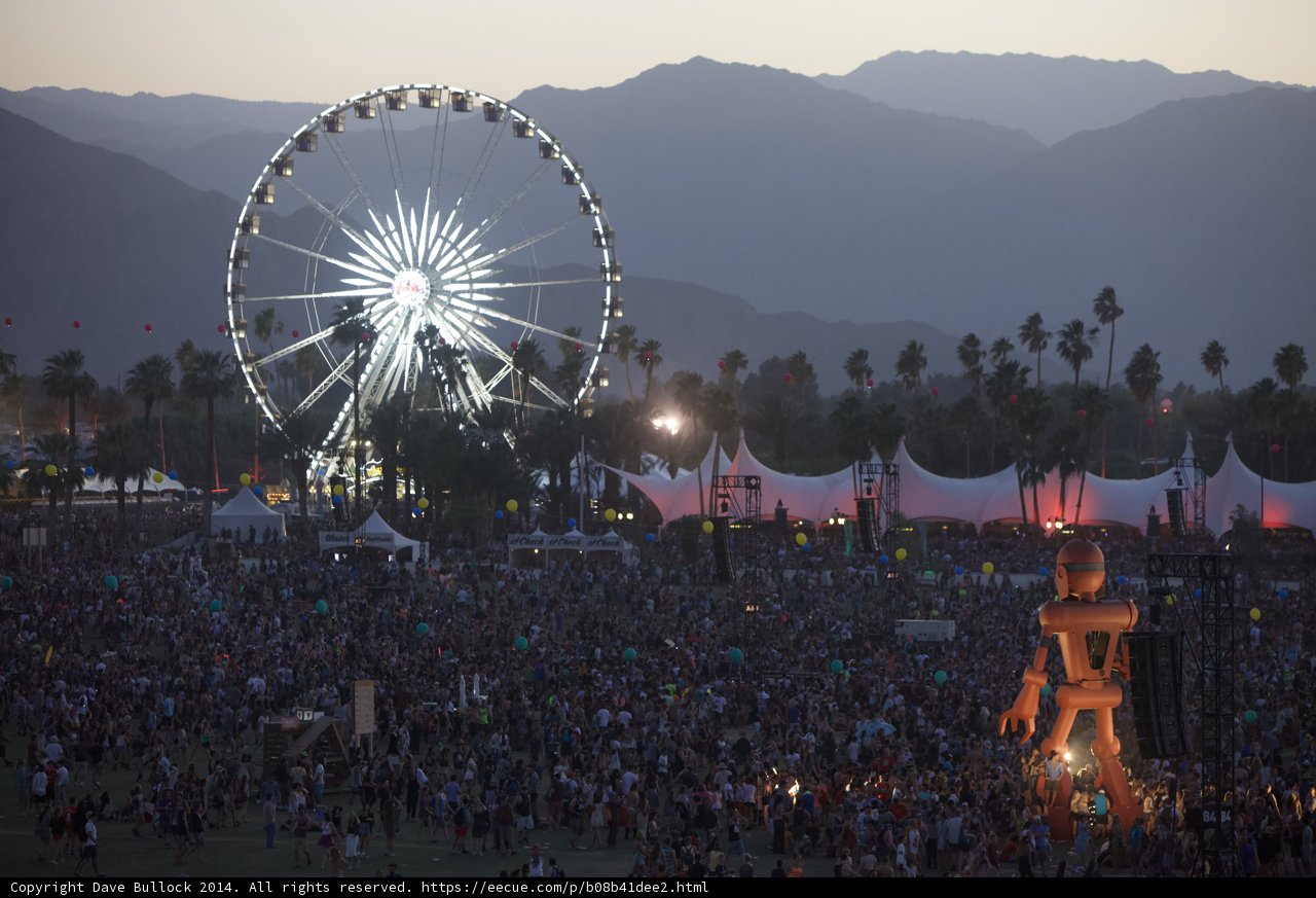 A Thrilling Ferris Wheel Ride at Coachella Festival