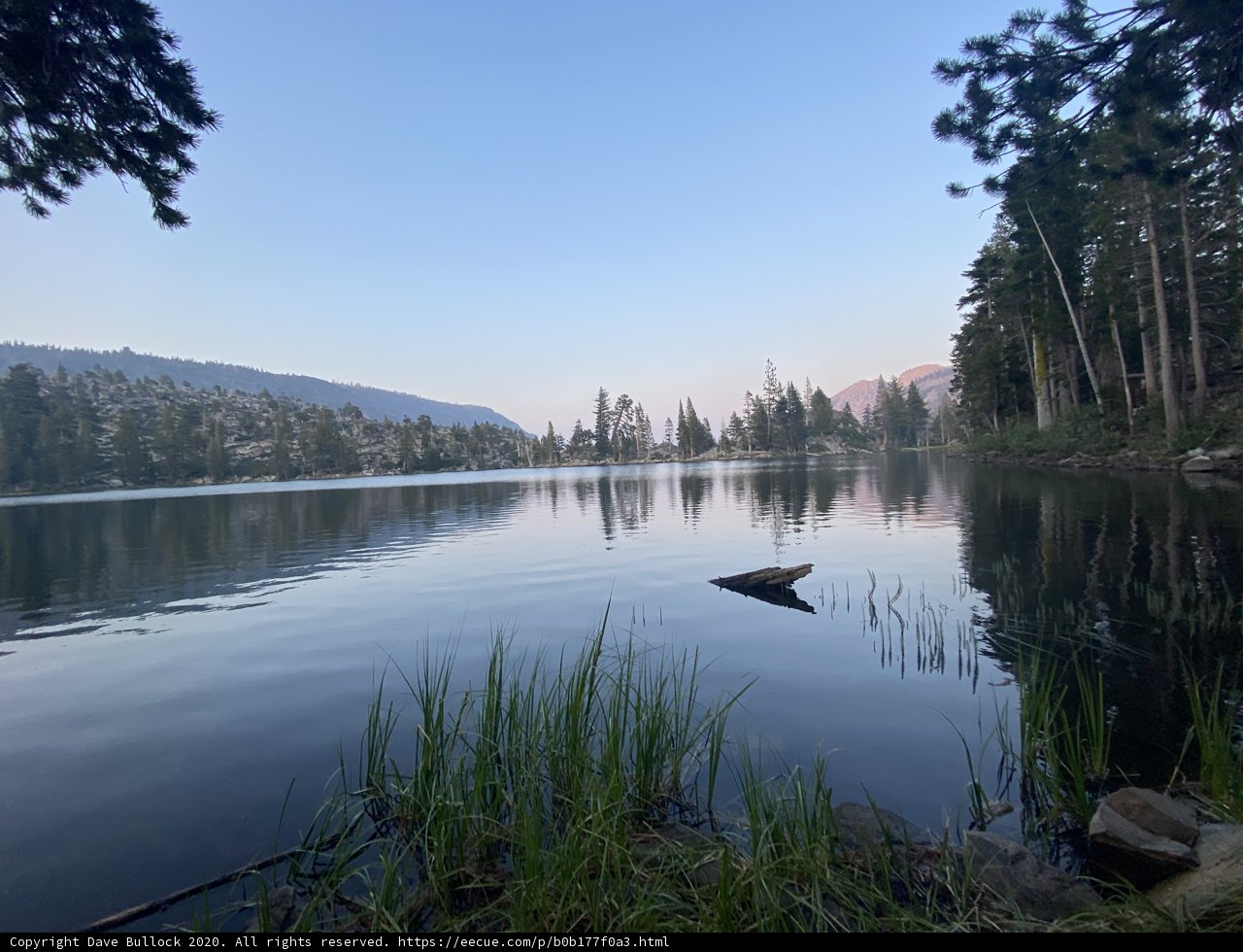Serene Dusk at Desolation Lake