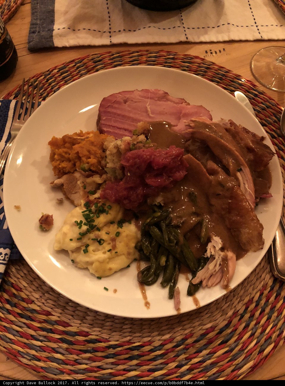 Hearty Thanksgiving Meal