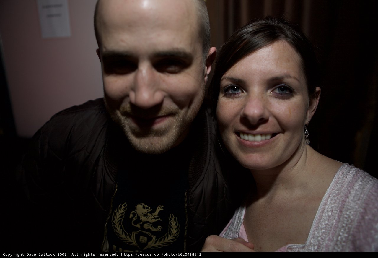 Penelope and Danny Pose Together at Respect Gridlock