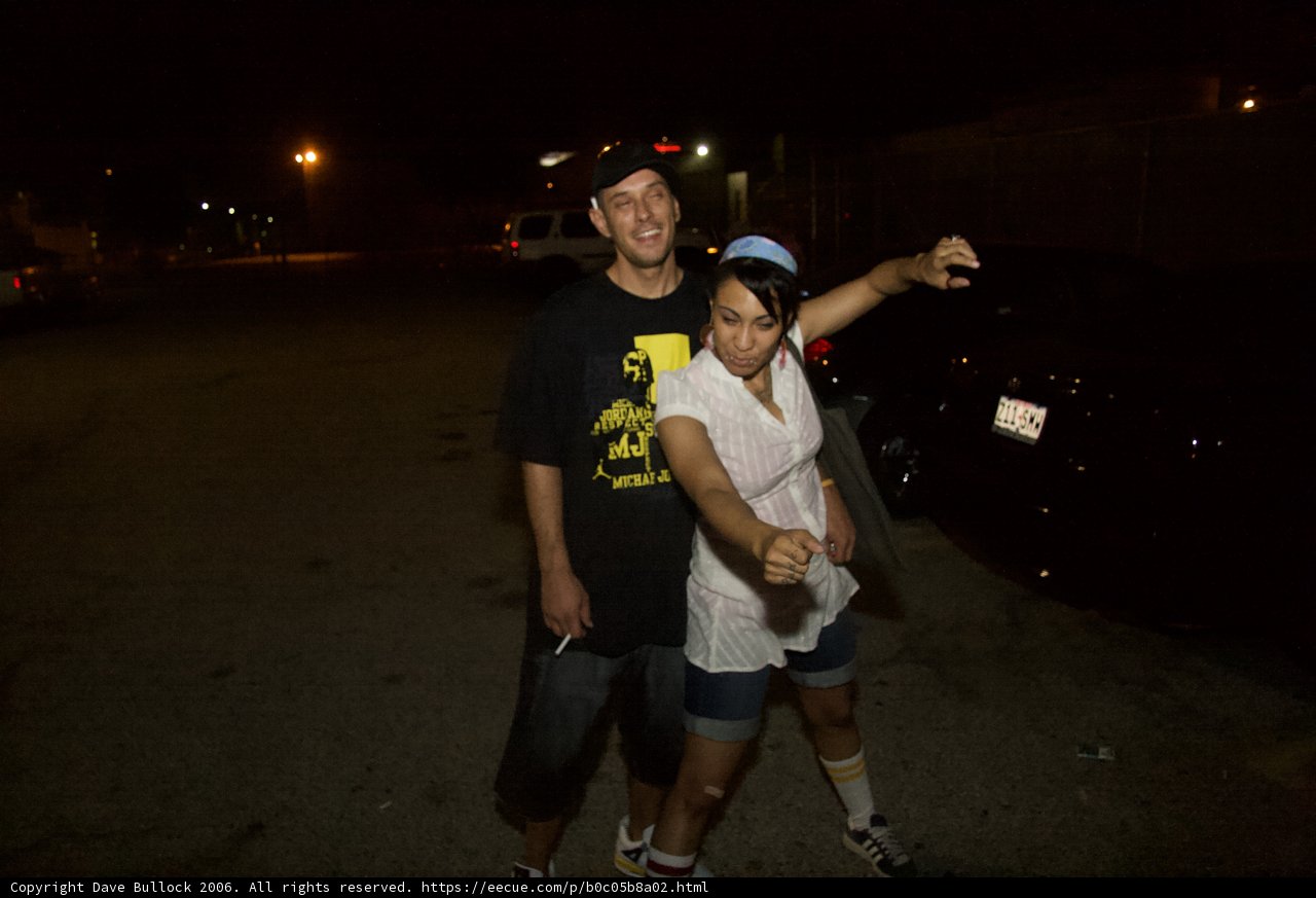 Urban Nightlife Portrait