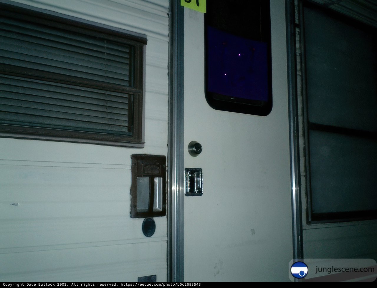 The Windowed Door of Coachella Camping