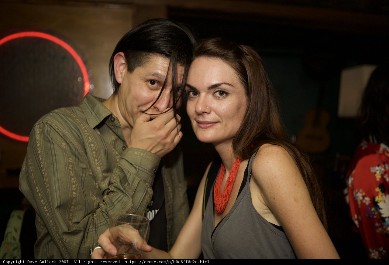 Party Duo Strikes a Pose
