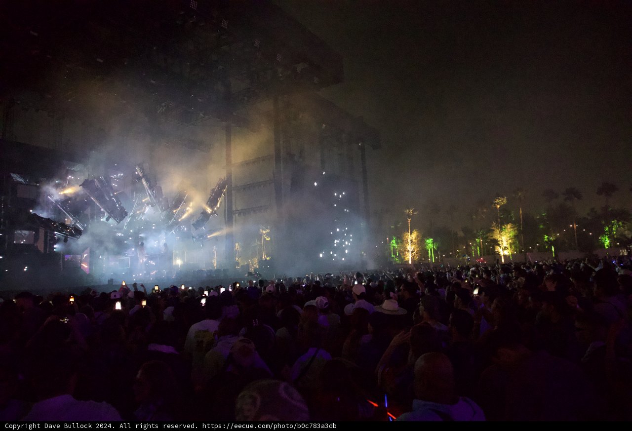 Electric Nights: Coachella 2024 Under the Stars
