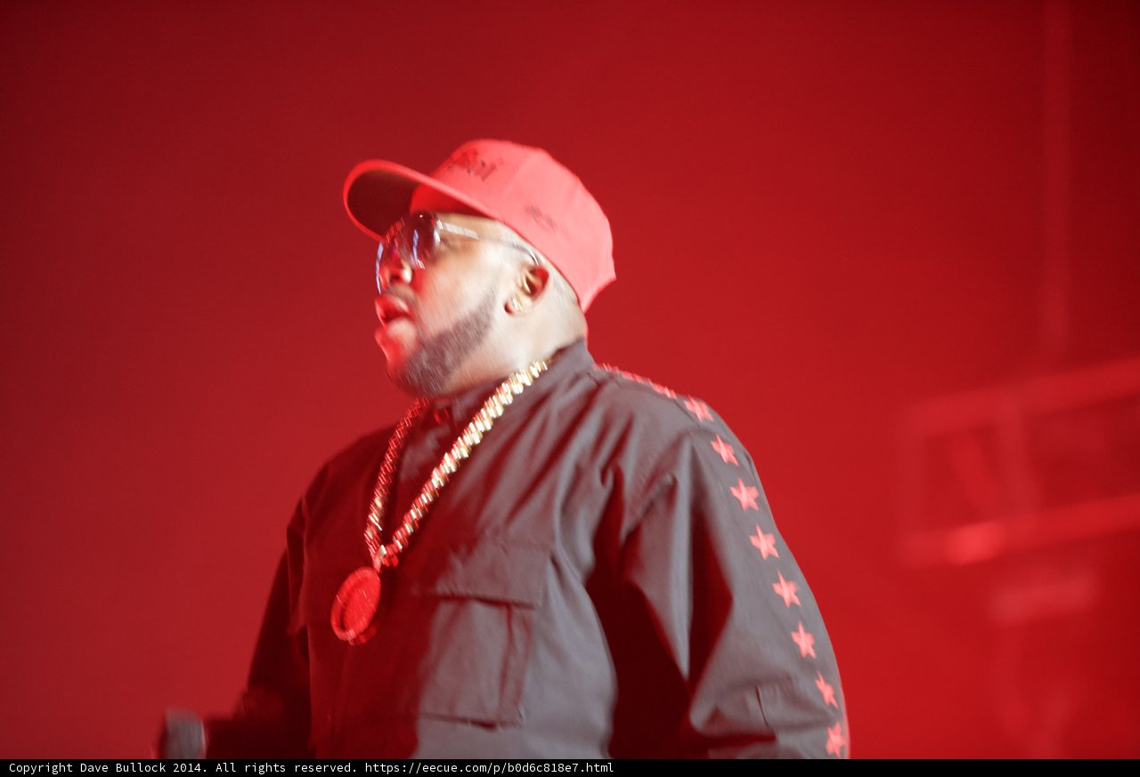 The Solo Performer in His Signature Red Hat