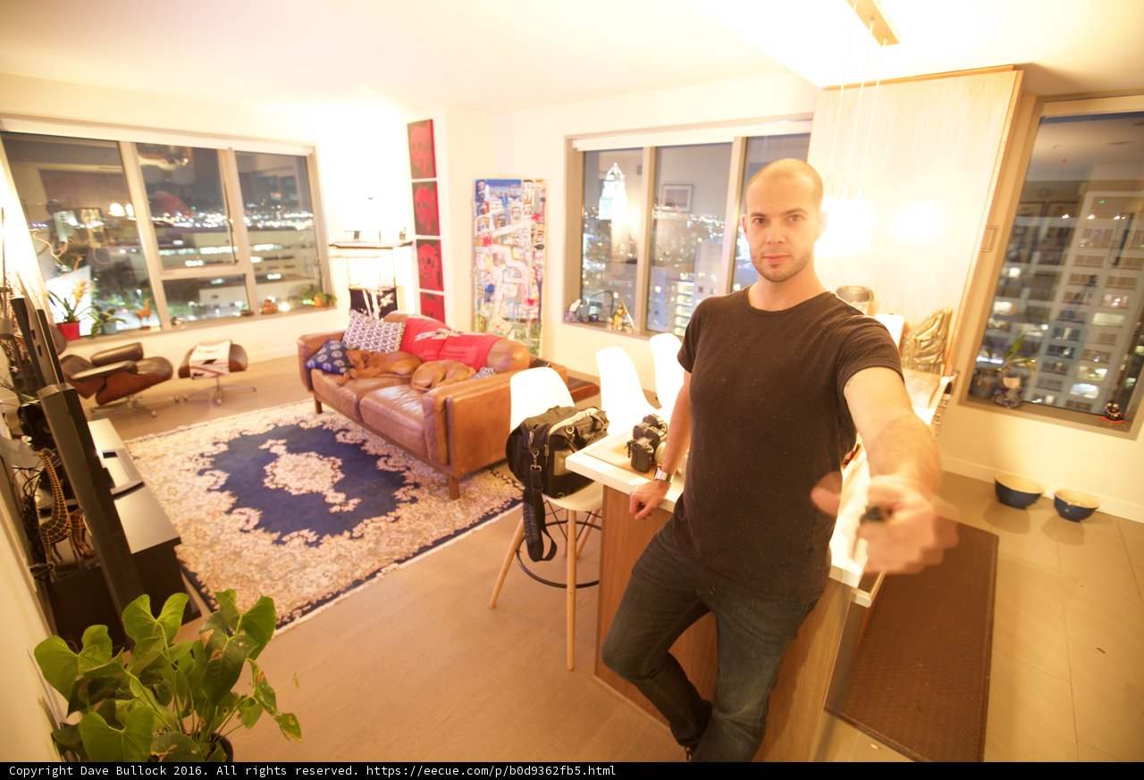 Relaxing in My Living Room
