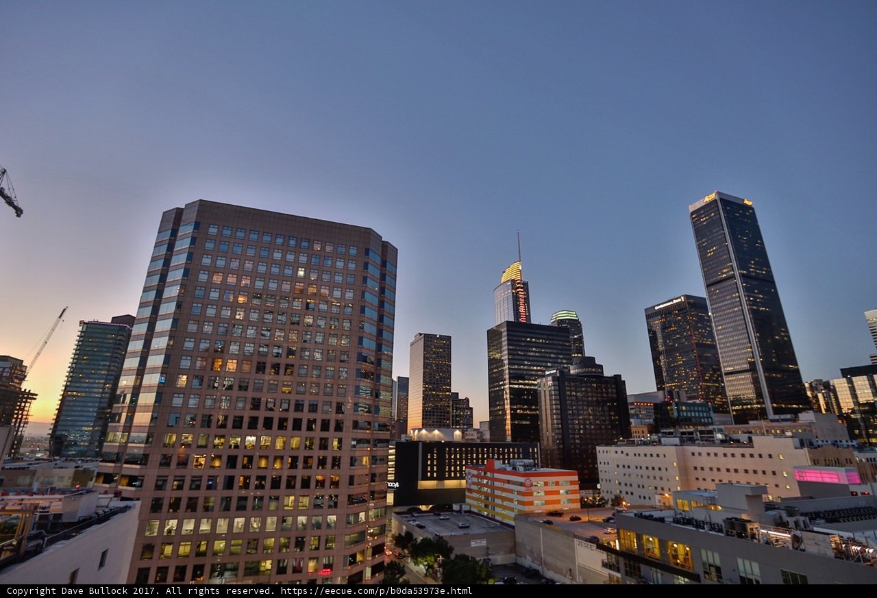Rooftop View of the L.A. Metropolis