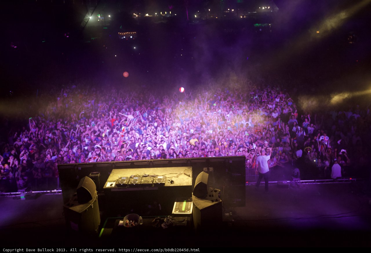 Rocking the Night Away at Coachella