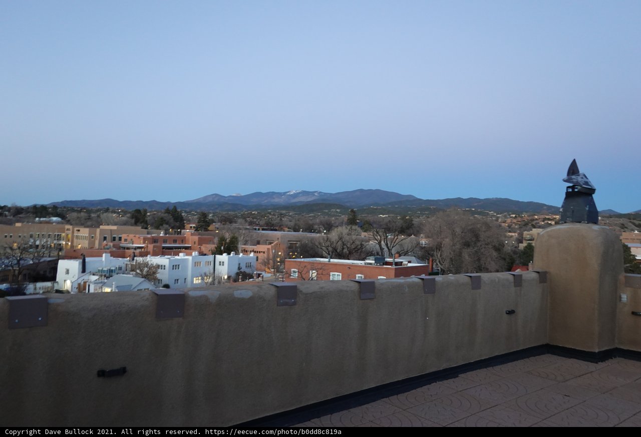 Mountain View from atop a Tower