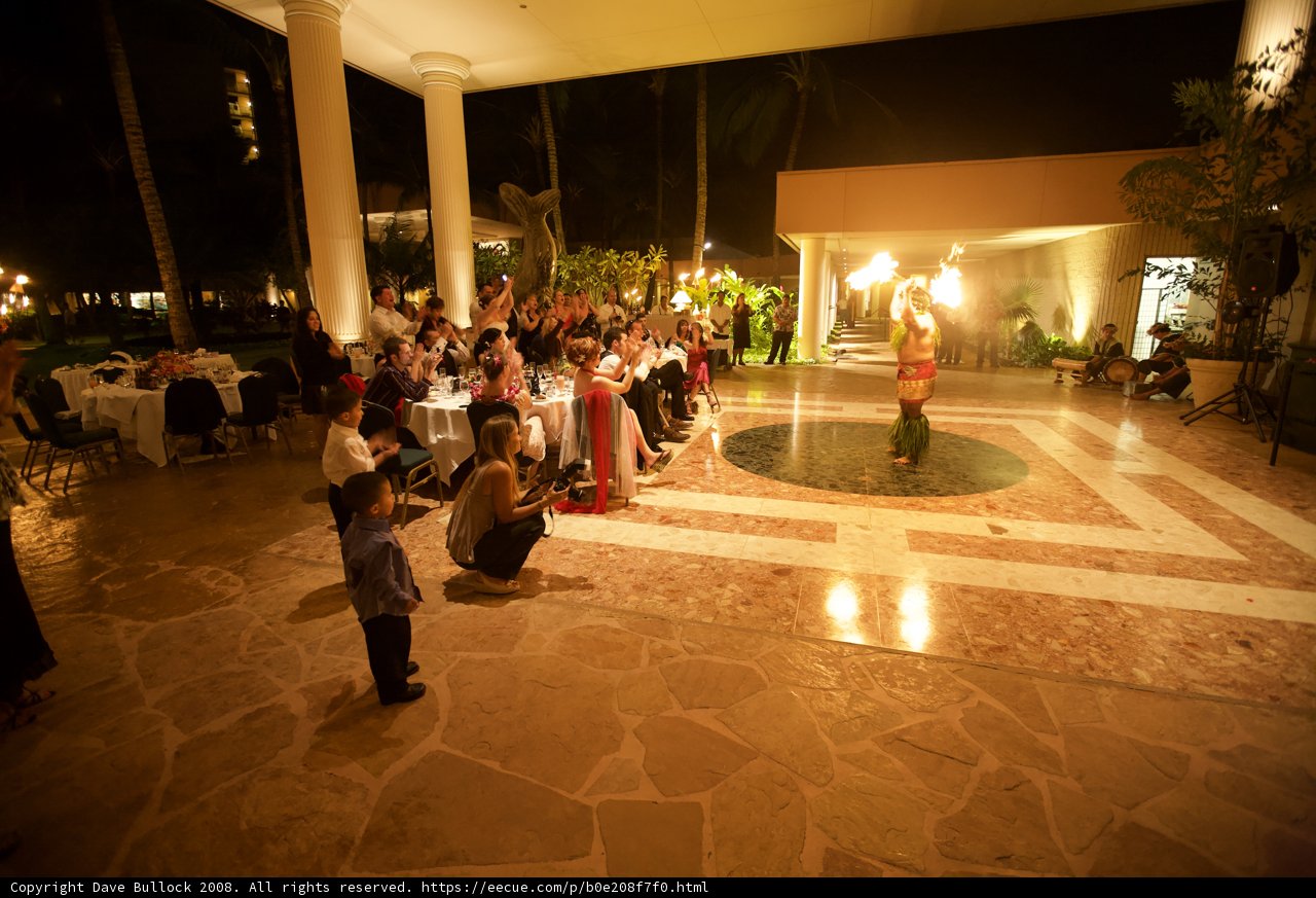 Cozying Up by the Fire at the Reception