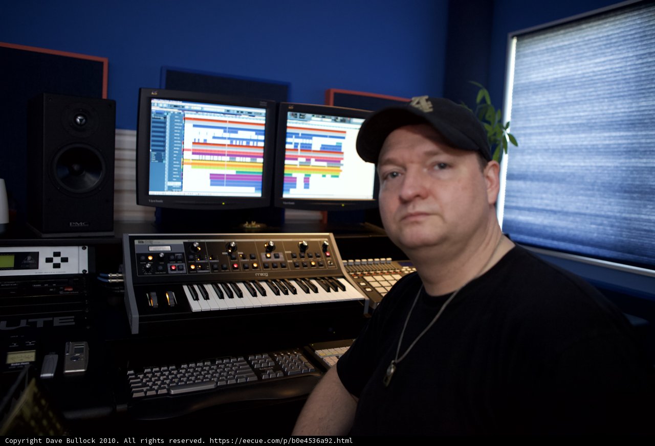 DJ Dan at work