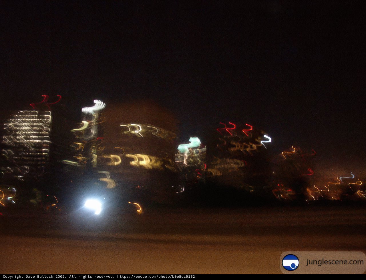 Blurry Metropolis Lights