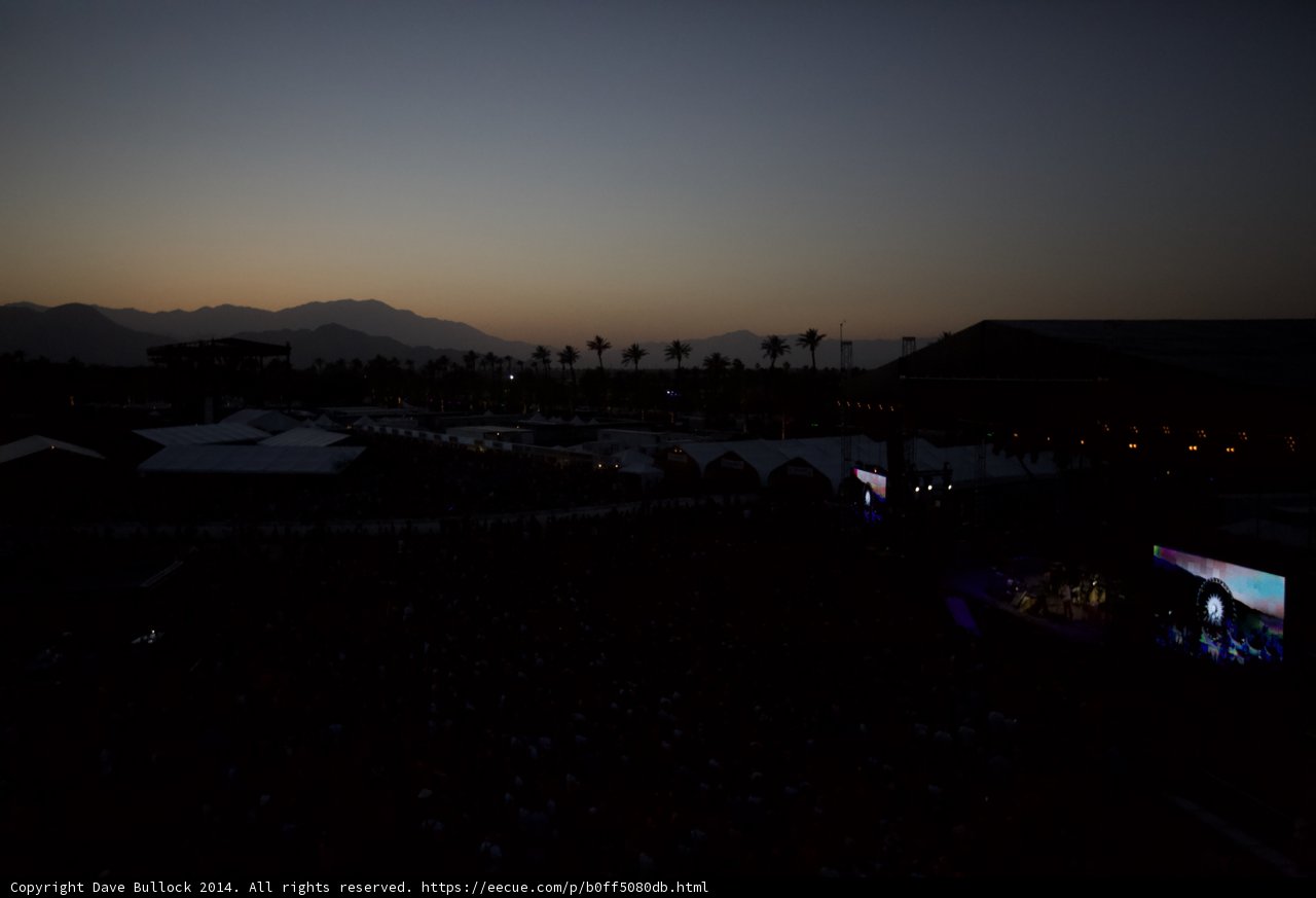 Sunset Concert at Coachella