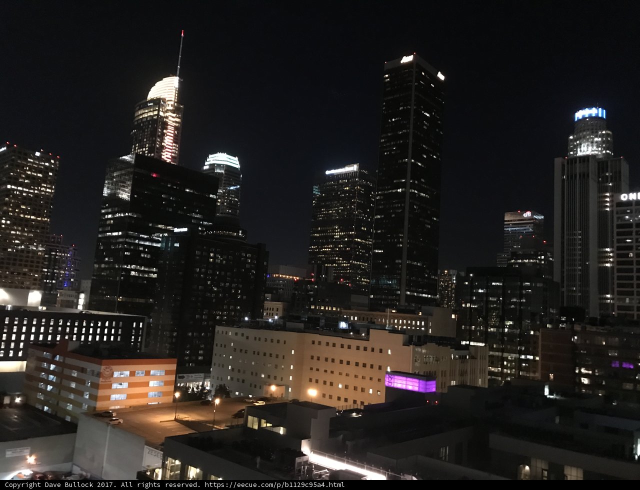 Glowing Metropolis by Night
