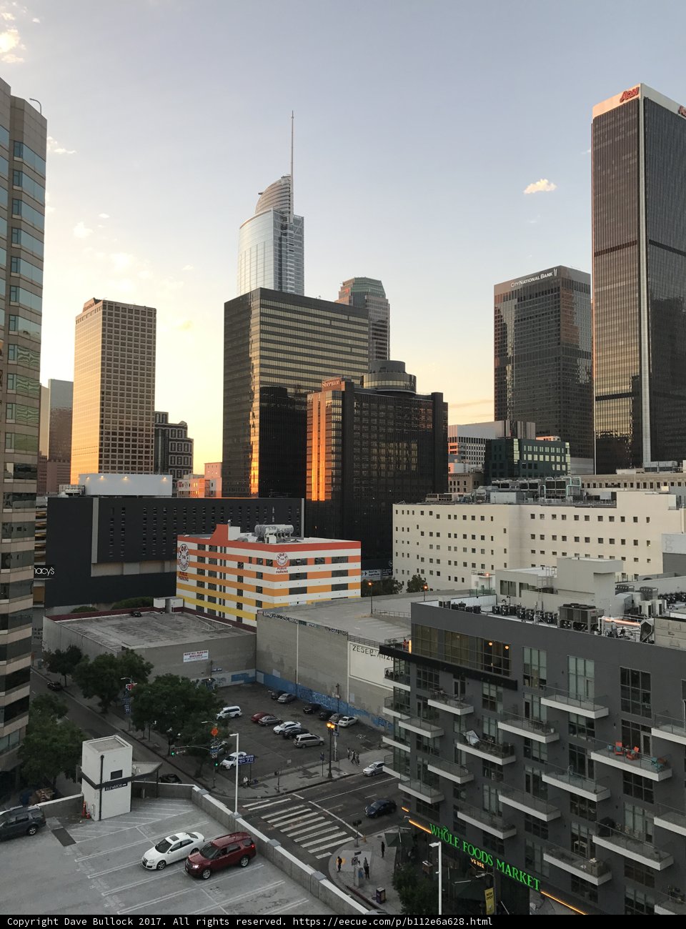 Rooftop Cityscape