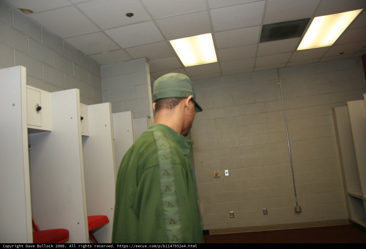 Green-Eyed Locker Room Man
