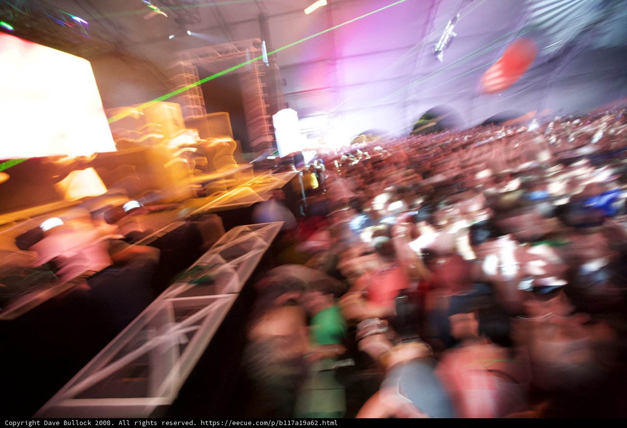 Lights and Excitement at Coachella Concert