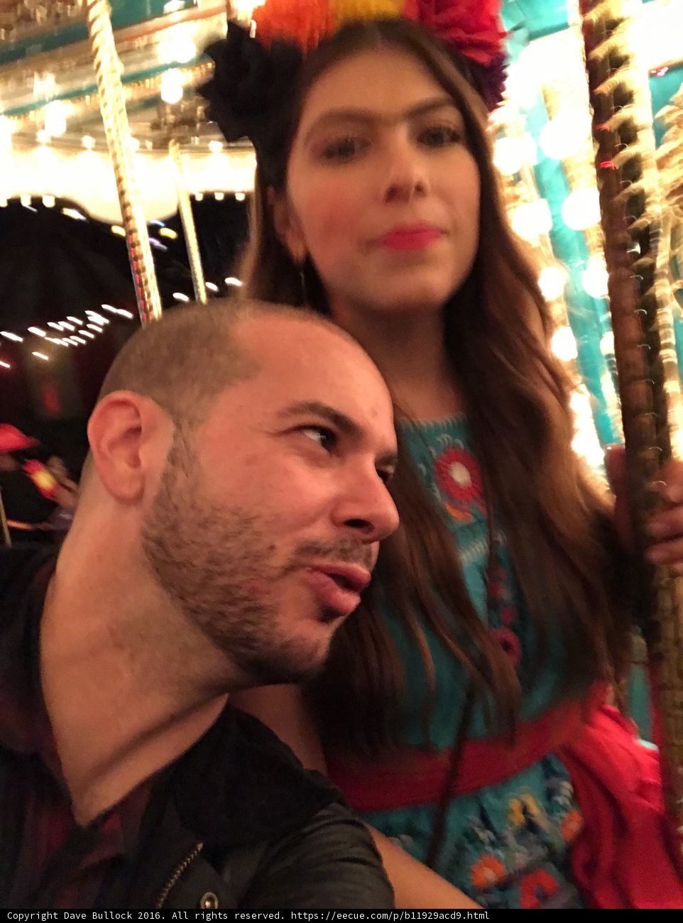 Carousel Fun with Dave B, Dave B, and Lori S