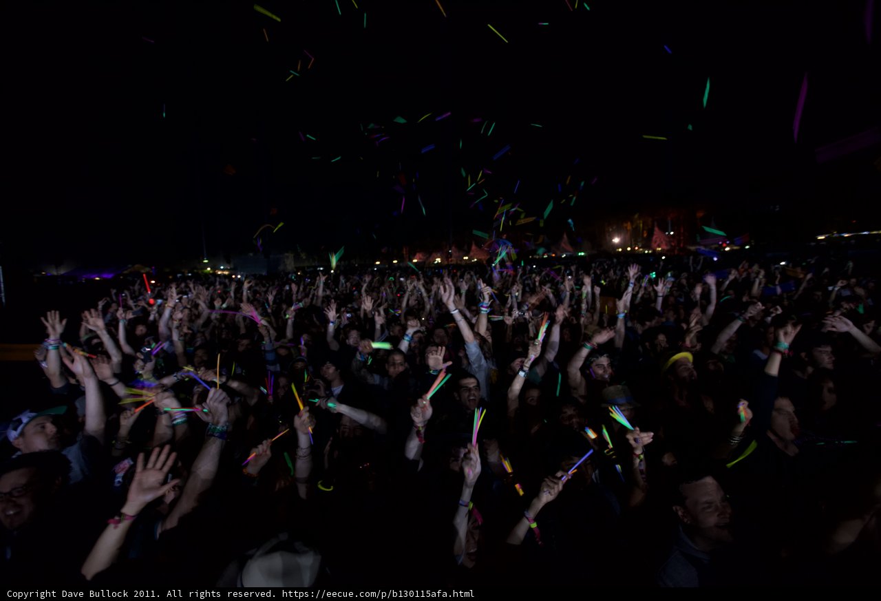 Electrifying Crowd at Coachella 2011