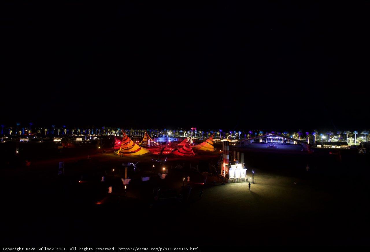 Illuminated Beach Metropolis