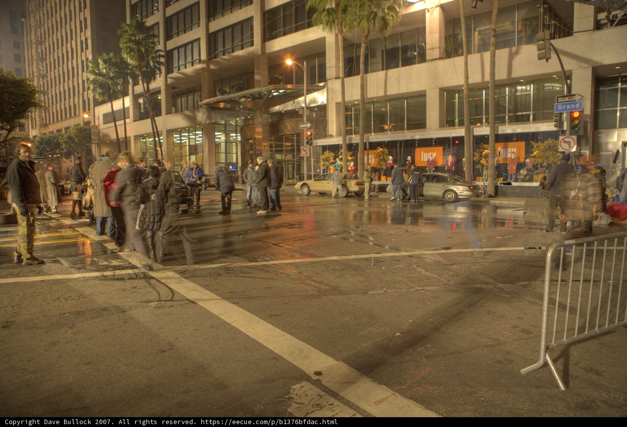 Rainy Day Commute in the City