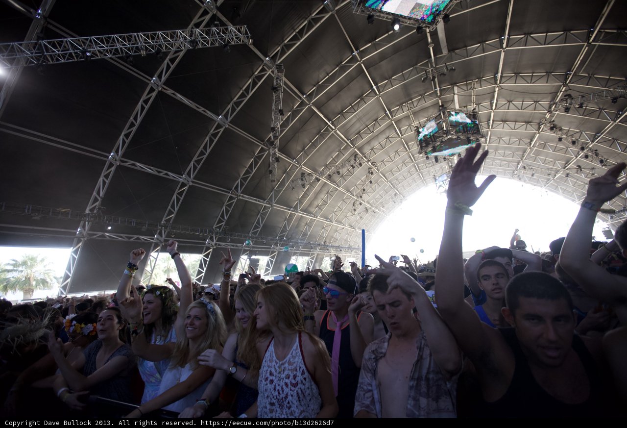 Jam-Packed Crowd at Coachella 2013