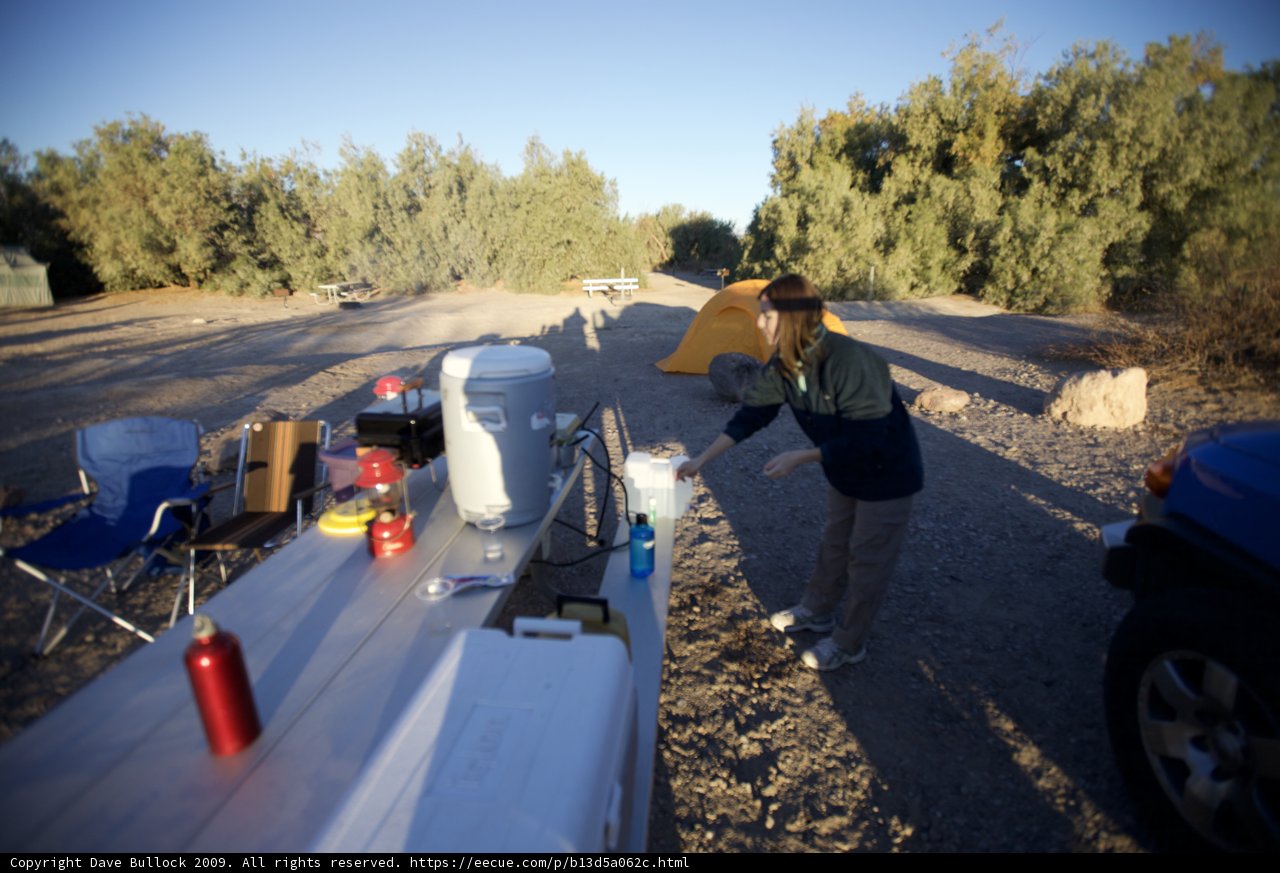 Cooking in the Desert