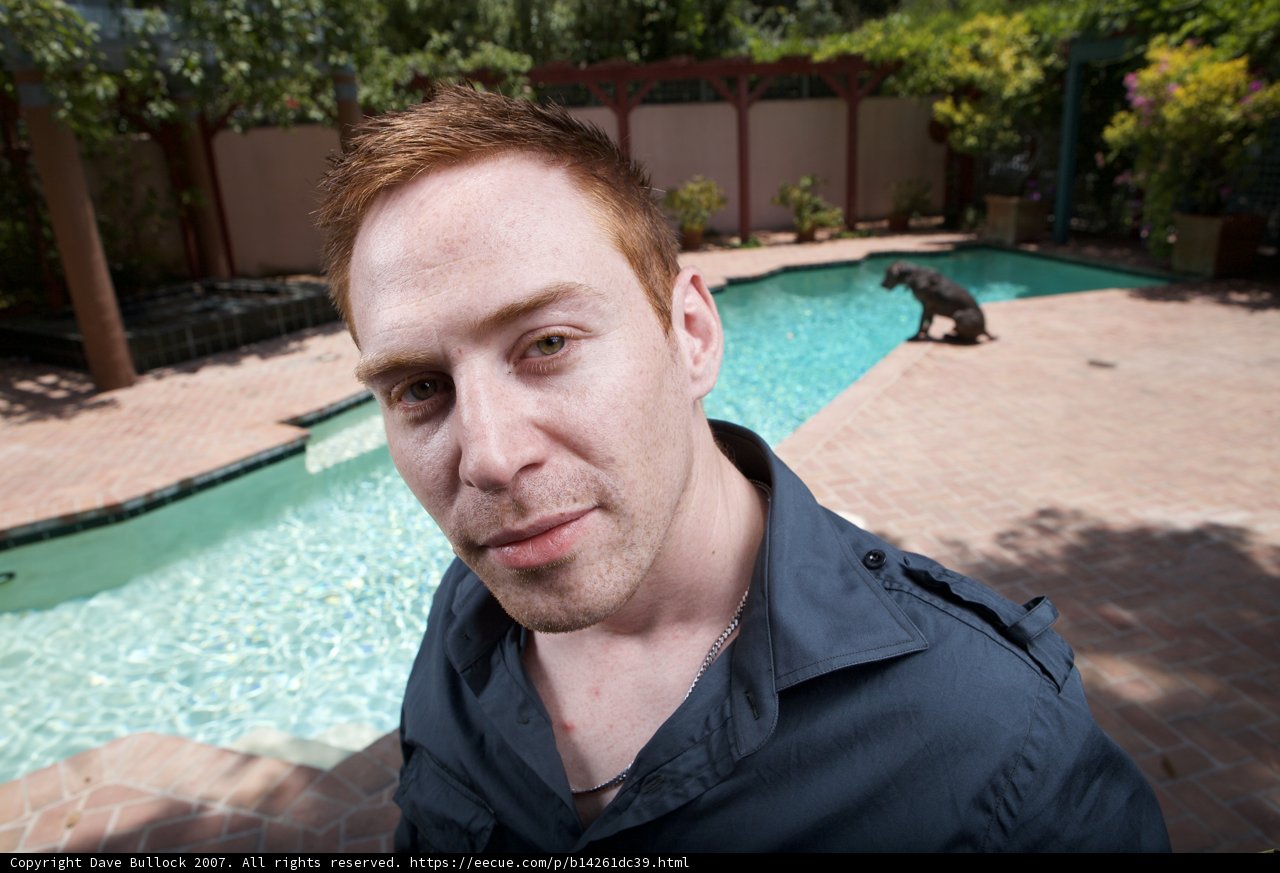 Poolside Portrait
