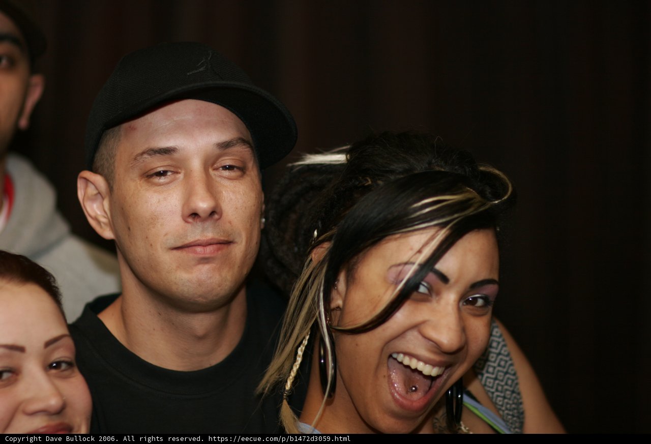 Smiling Couple at Club