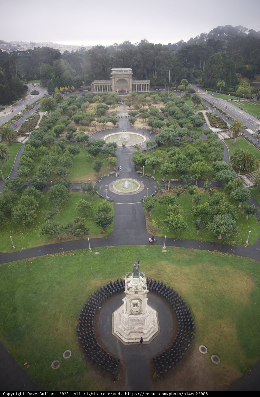 Urban Oasis: Aerial Perspective of Golden Gate Park