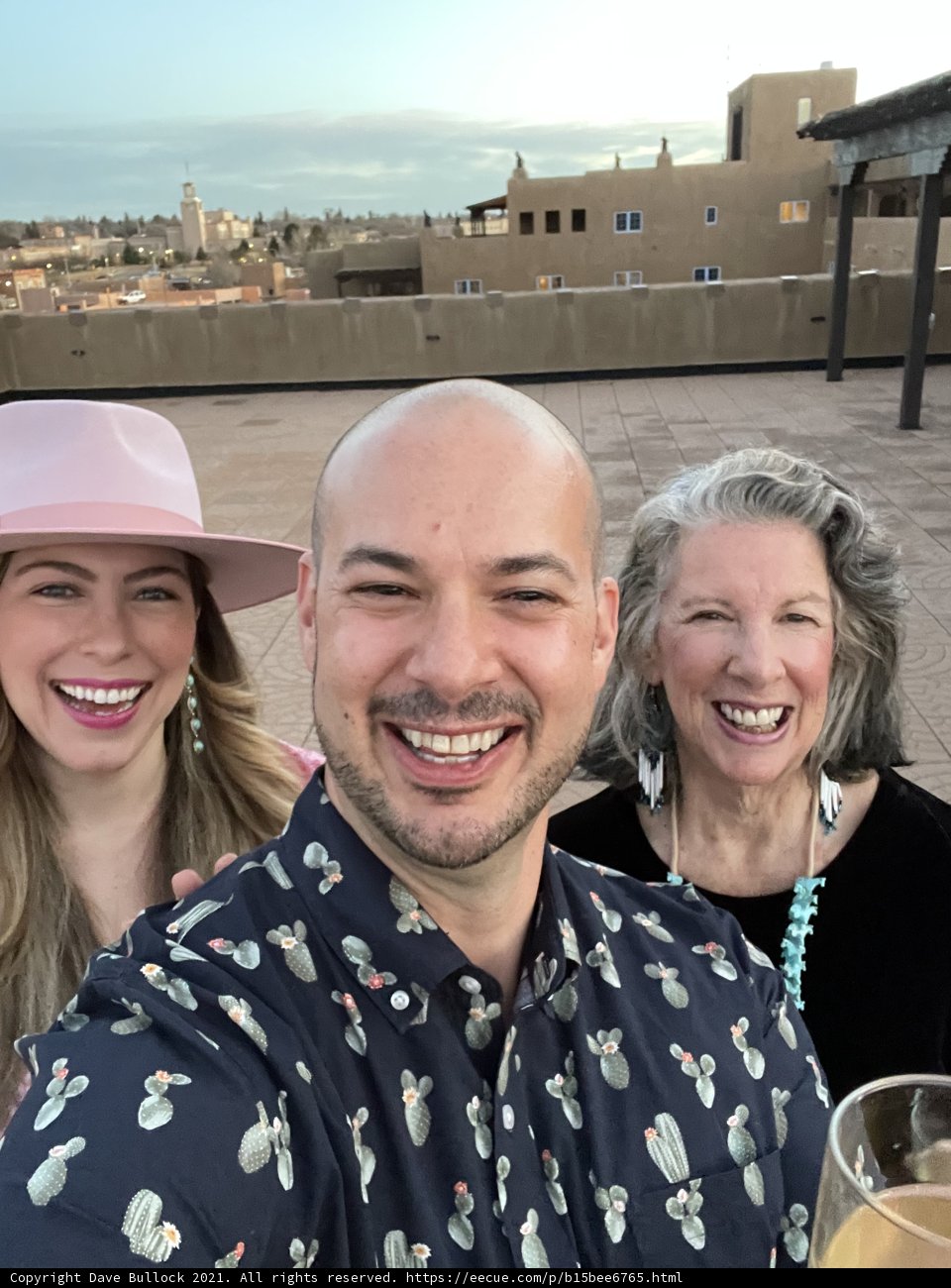 City Selfie with Friends