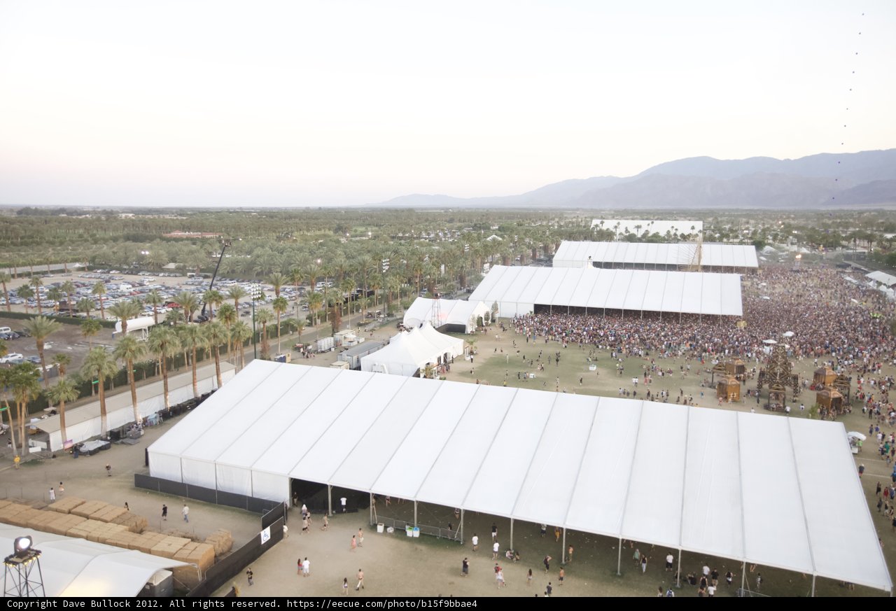 The Great Tent at Coachella