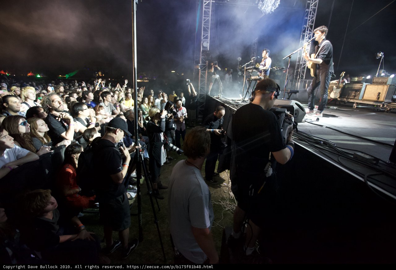 Rocking out at Coachella