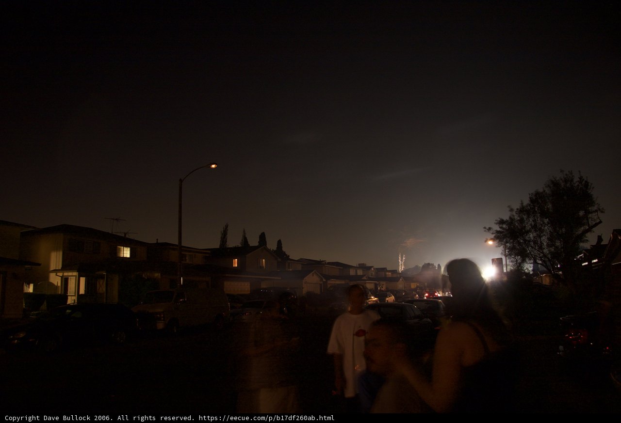 Urban Nightlife Under the Moonlight