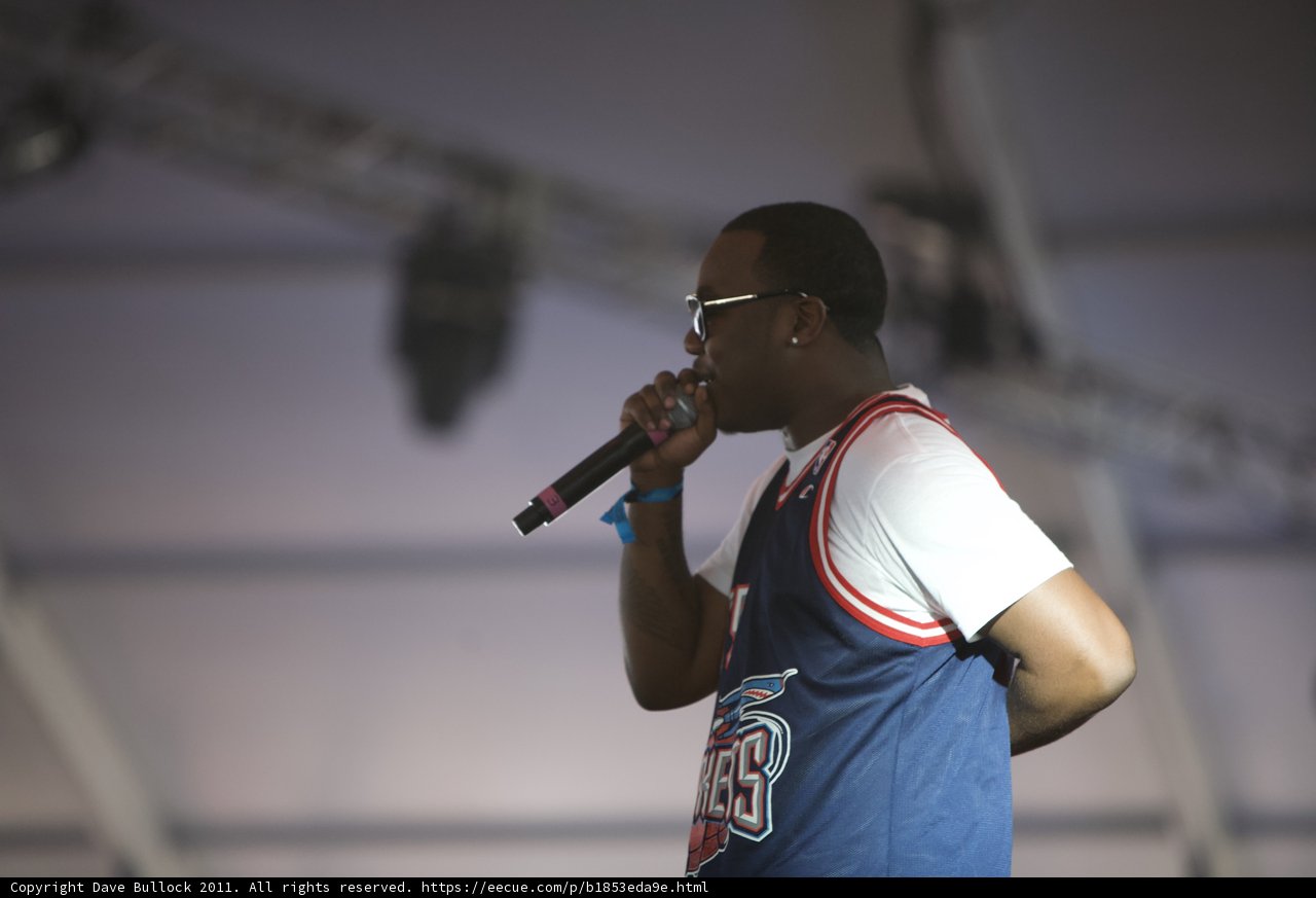 Microphone in hand, the Entertainer takes the stage