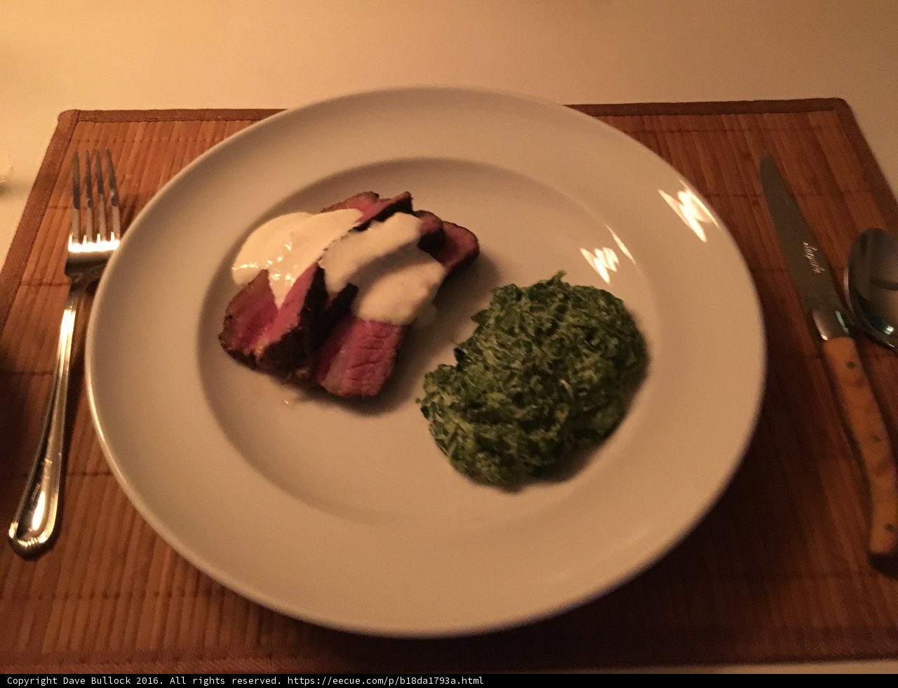 Steak and Sauce Platter
