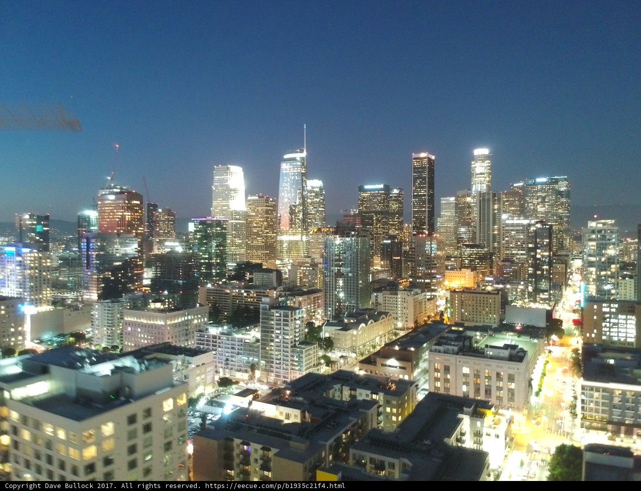 Glowing Metropolis