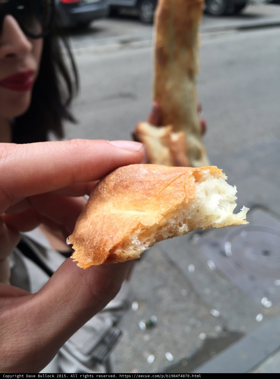 Tasting Fresh Georgian Bread