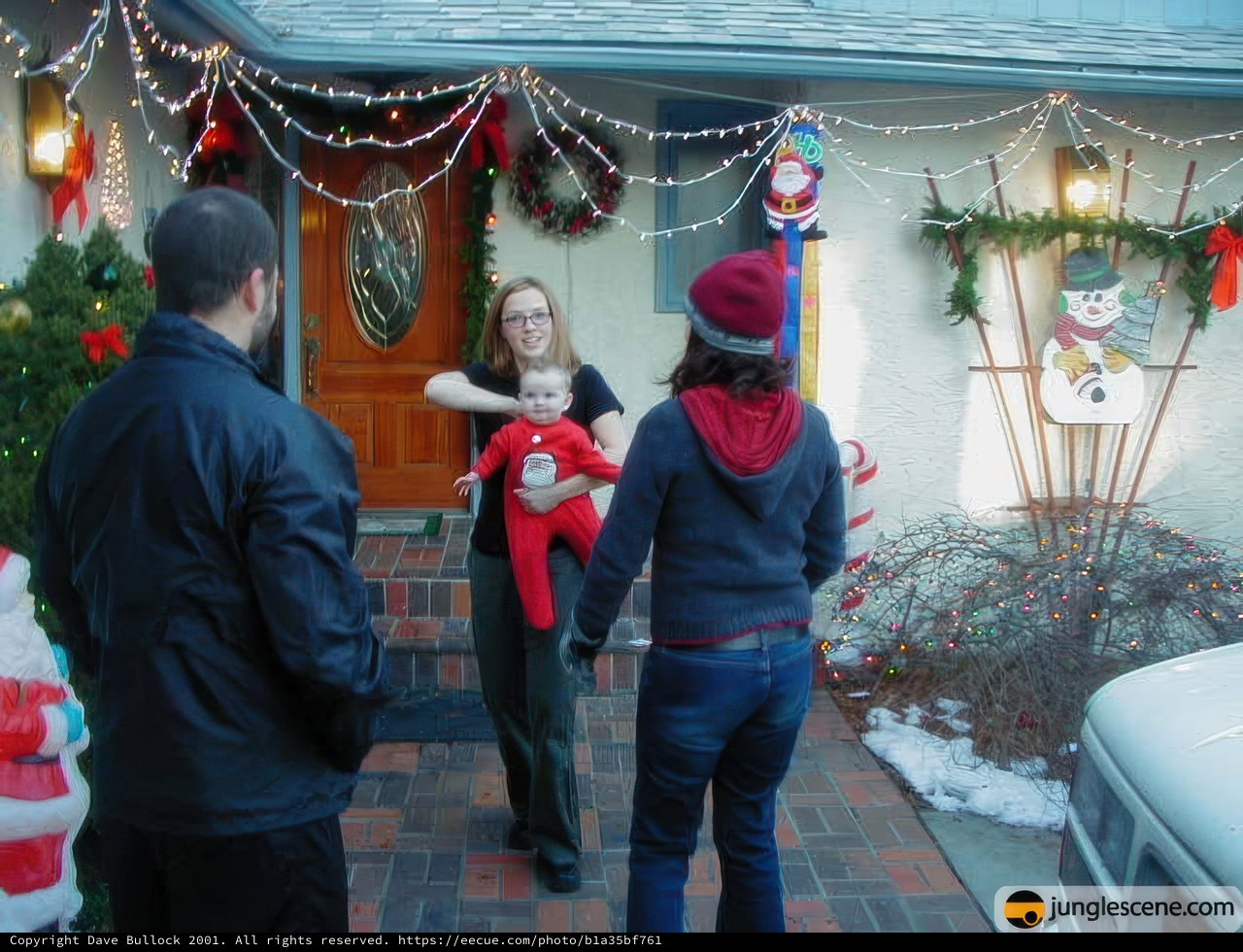Christmas Cheer at the Daves’ Residence