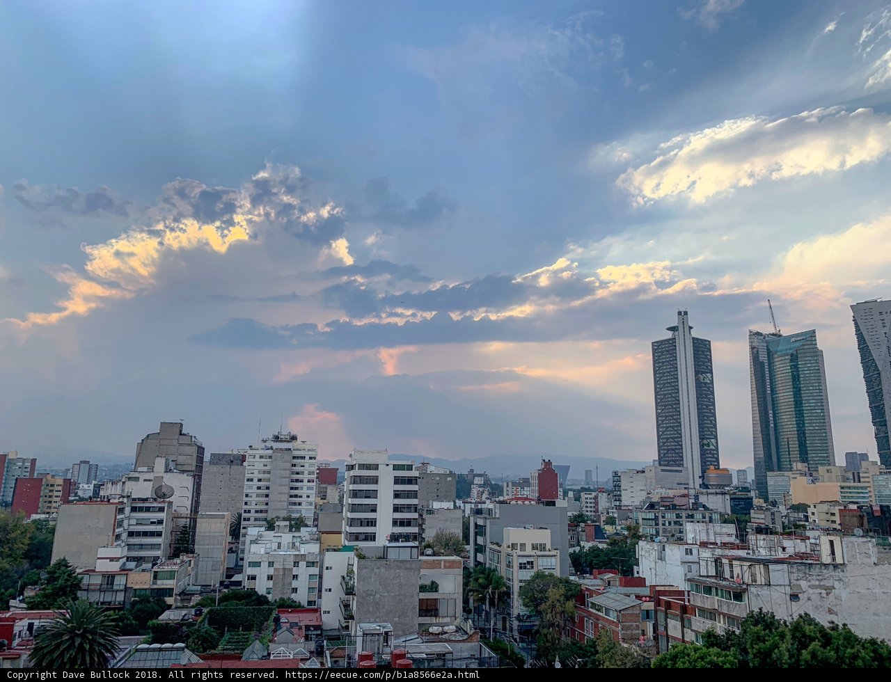 Rooftop View of the Vibrant Cityscape