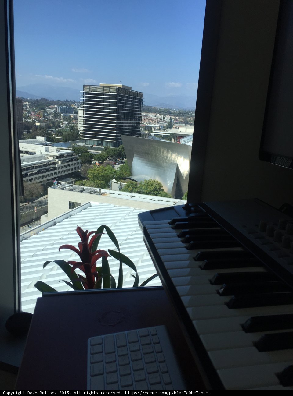 DTLA Loft View with Disney Hall