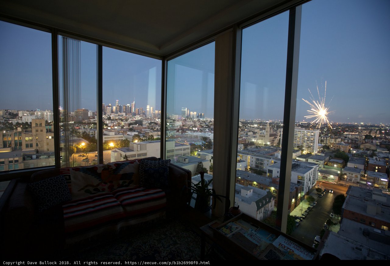 Cityscape from a High Rise Penthouse
