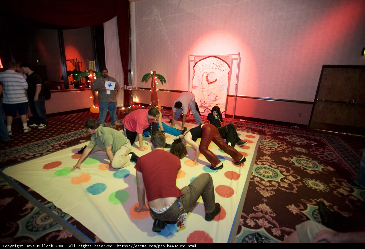 Game Night on the Rug