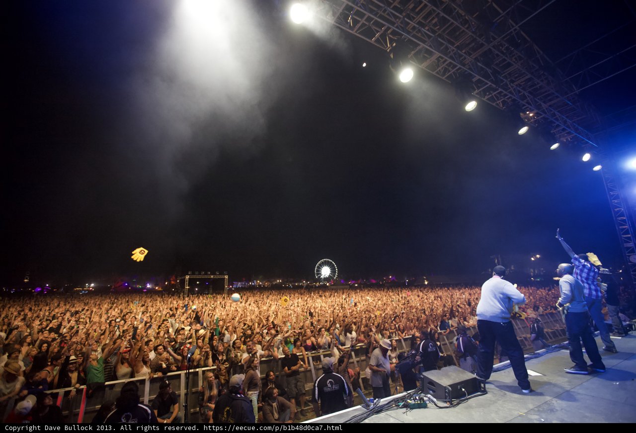 Rocking the Night Away at Coachella