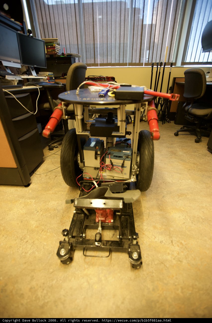 High-Tech Wheel Robot