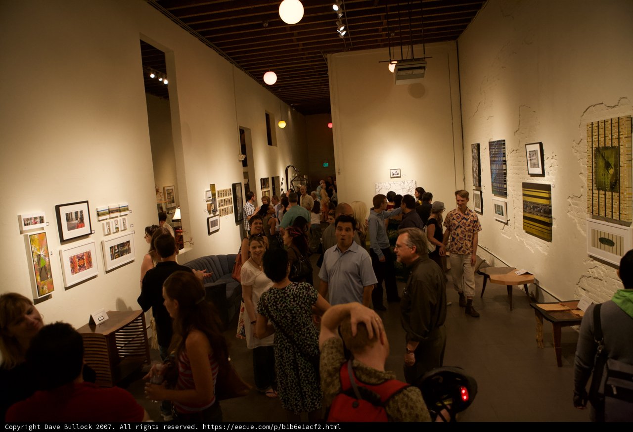 Art enthusiasts gather at local gallery