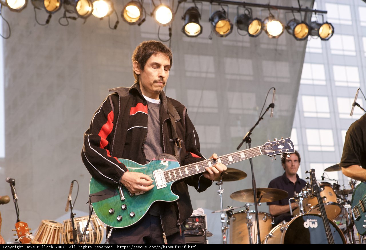 Electrifying Guitar Solo at the Ozomatli Concert