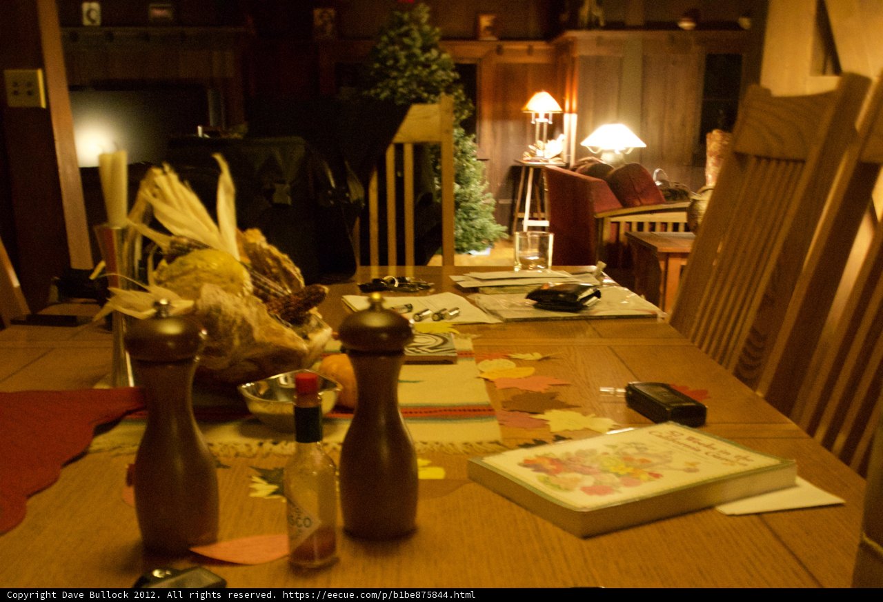 A Cozy Table Setting